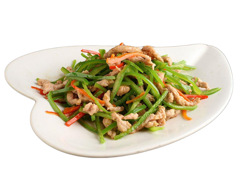 尖椒炒肉